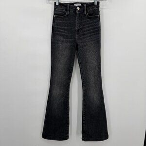 FRAME Le Super High Flare Murphy High Rise Dark Wash Jeans 27 Women's